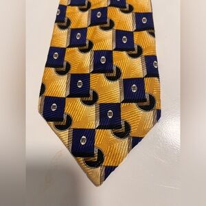 Robert Talbott Studio Nordstrom Vintage Vibrant Finest Silk Print Necktie
